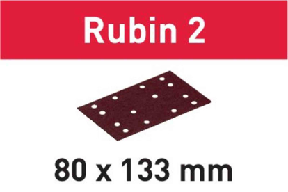 Picture of Grit Abrasives Rubin 2 STF 80X133 P60 RU2/10